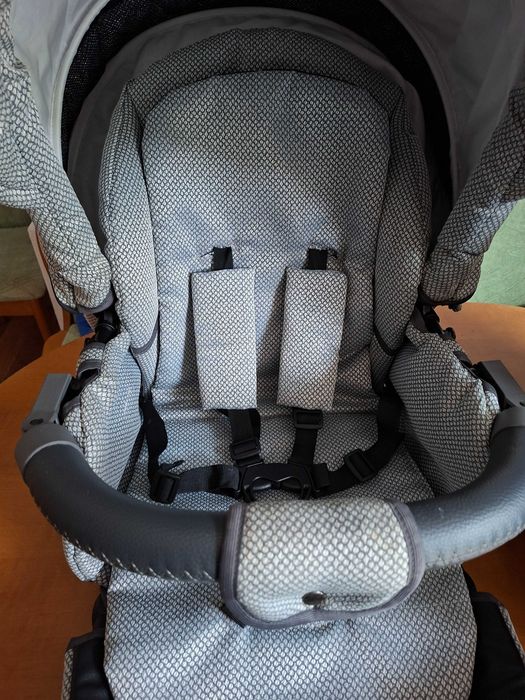 Cărucior Krausman Contempo Grey 3in1