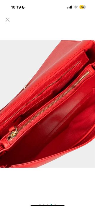 Сумка Valentino красная кроссбоди