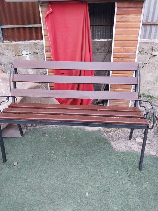 Скамейка  с урной