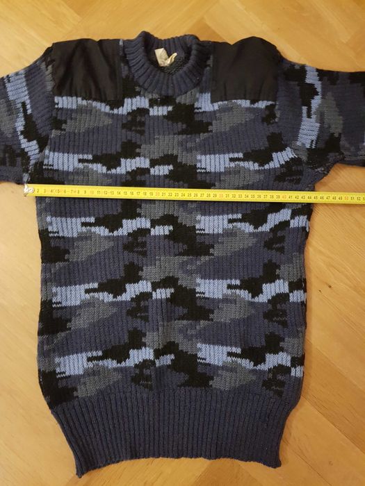 Pulover camuflaj UK lână călduros militar army bluza hanorac