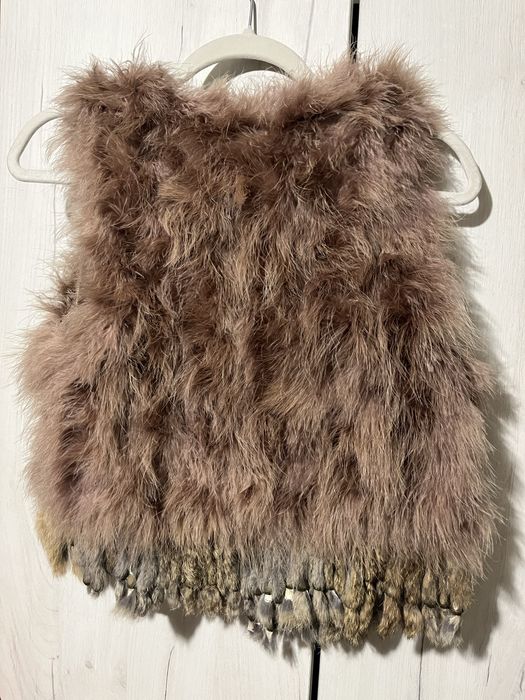 Елек с естествени пера