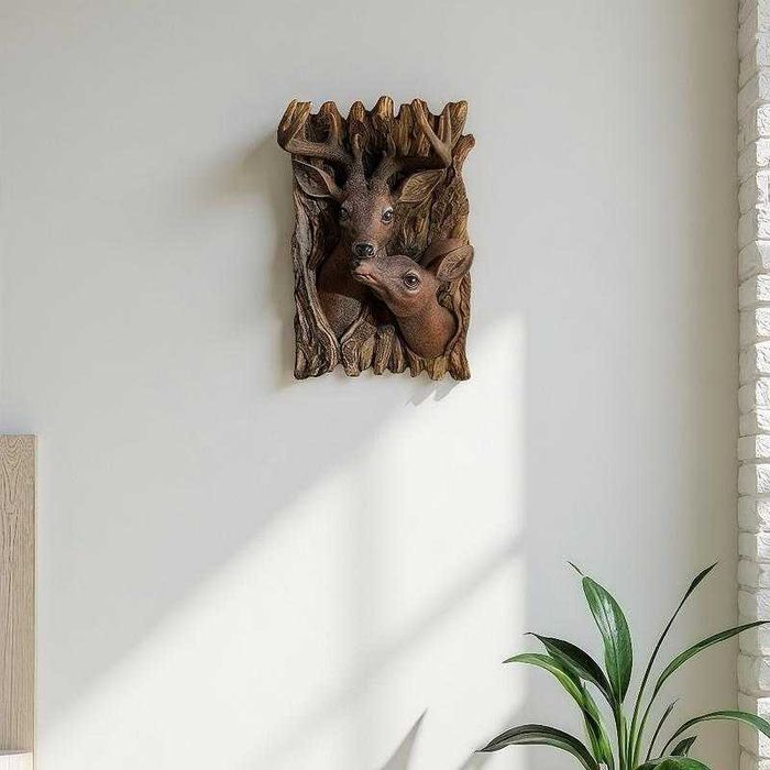 Ново Пано за Стена Елен - Декорация Еленчета 35х22см