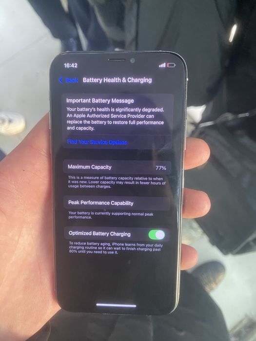 Iphone xs 256 gb 77 yonks yaxsh xolatda