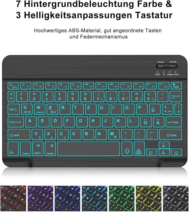 Husa + tastatura pentru iPad 10.2 generatia 9 8 7 6