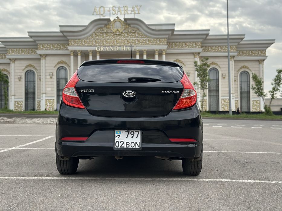 Hyundai Solaris 2015, соғылмаған, оригинал краска