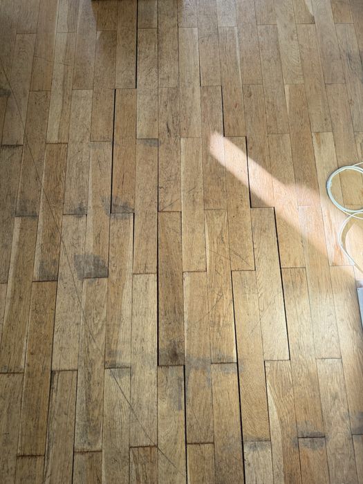 Естествен дъбов  паркет - използвано
