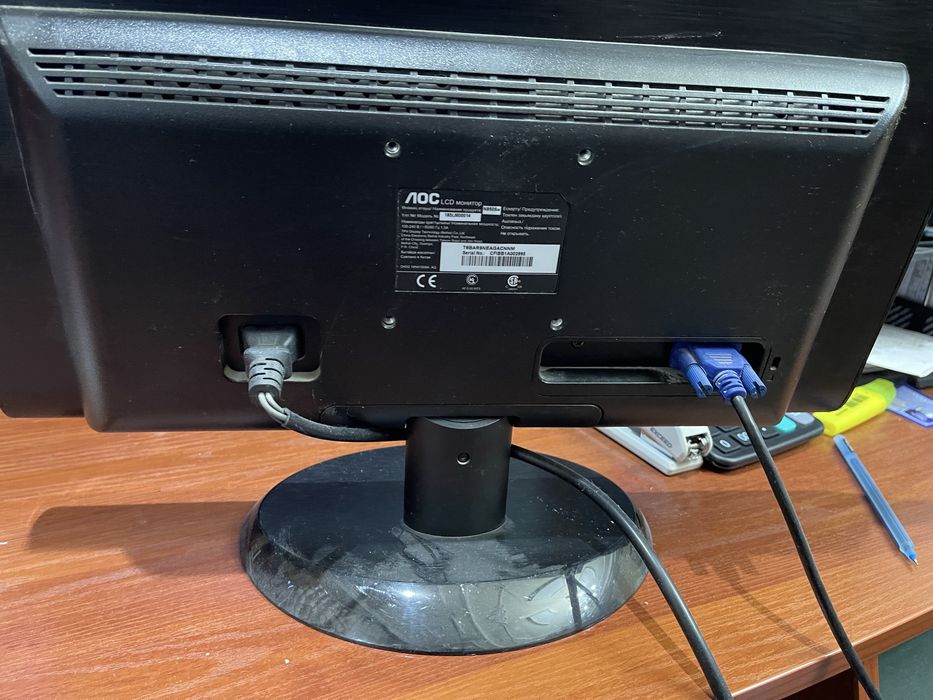 Продается монитор. LOC 47 см диагональ