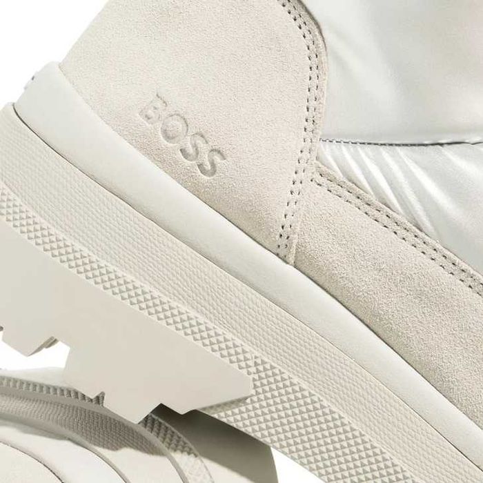 Апрески BOSS Foster в сребристо