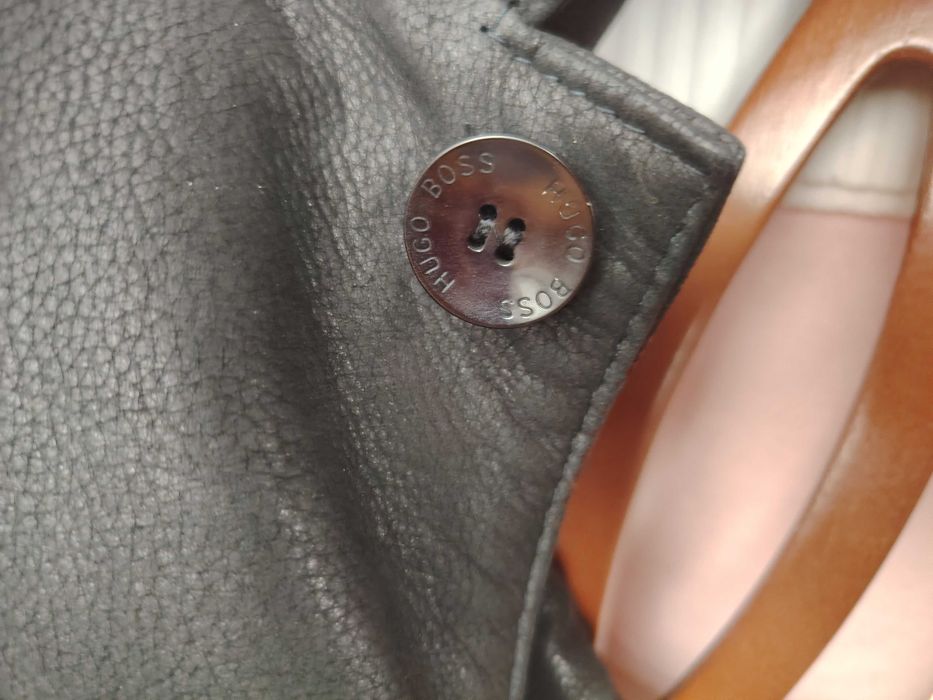 Мъжко кожено яке Hugo 2XL