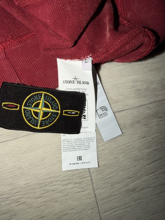 Stone island off dye худи