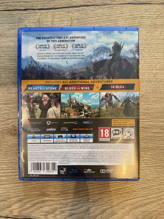 The Witcher 3 - игра за PS4