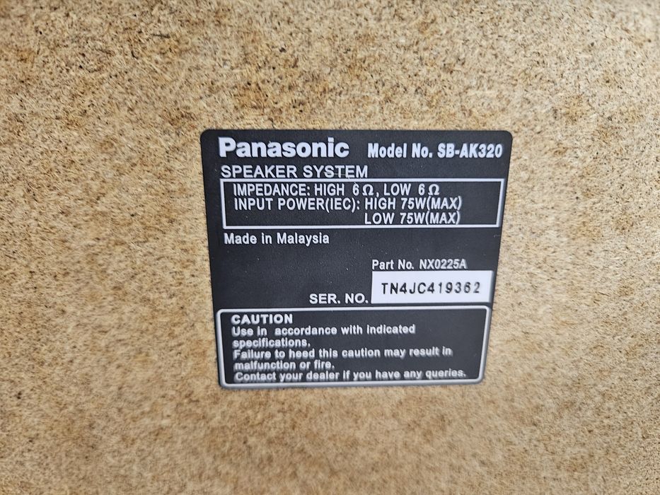 Combina muzicală Panasonic