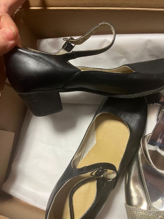 Туфли кожанные для танцев