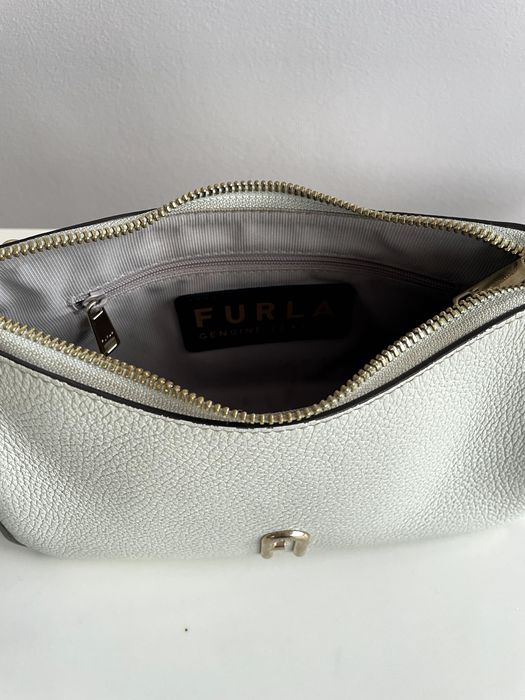 Furla кожена чанта