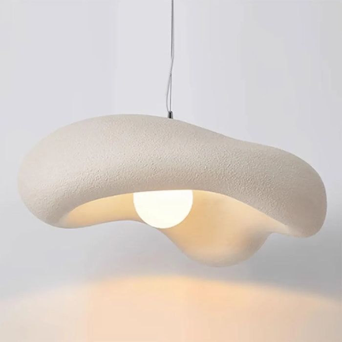 Висяща лампа стил wabi sabi 60*50 см Е27 нестандартна форма