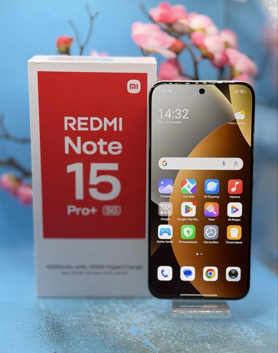ГАРАНЦИОНЕН!!! Xiaomi Redmi Note 15 Pro+ 5G, 12GB, 512GB, Mocha Brown