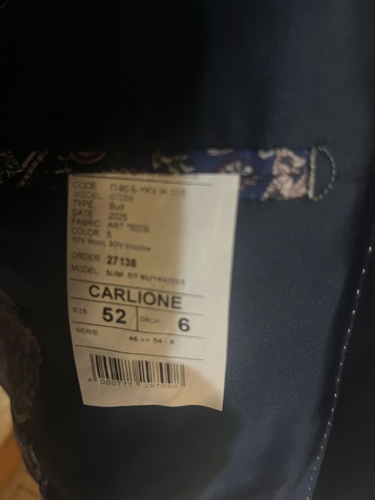 Продается костюм Carleone