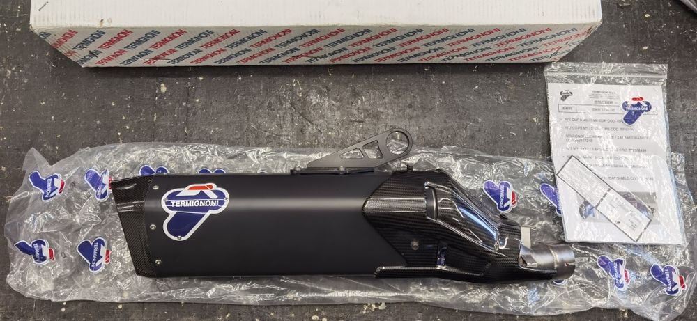 Termignoni TITANIUM BLACK за BMW r1200gs / r1250gs