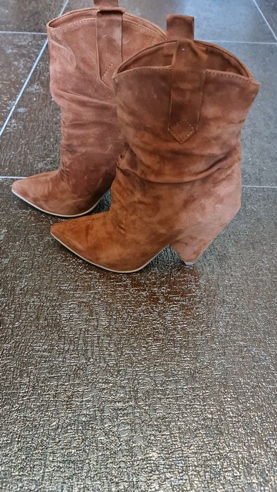 Cizme scurte piele 36/ all sezon boots