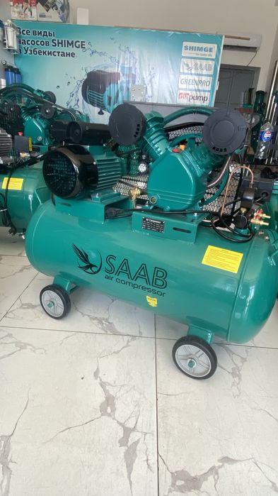 Kompressor 100 litr 10 barlik saab