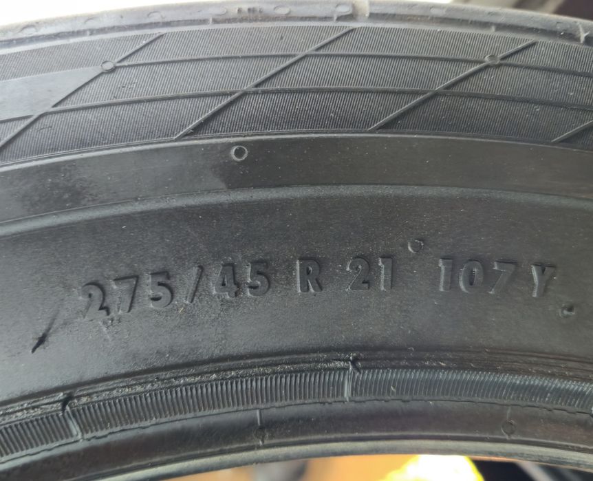 Пара колёс 275/45/21 Continental летняя