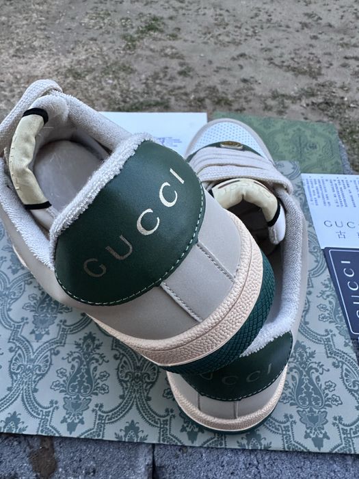 Gucci canvas shoes
