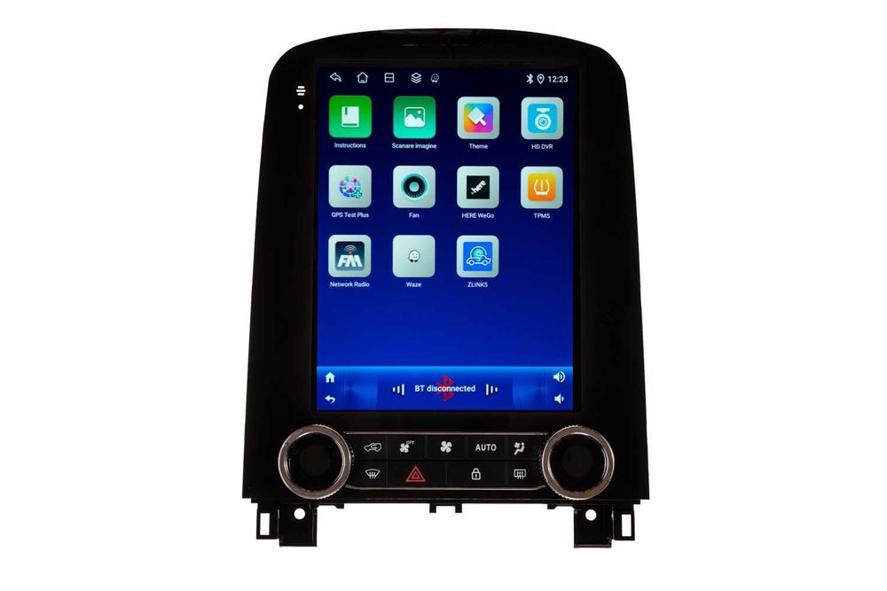 Navigatie Renault Scenic Tip Tesla Ecran Vertical , Carplay Wireless Android Auto + Camera