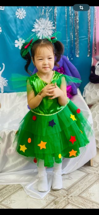 Продам платье ёлочки для девочек