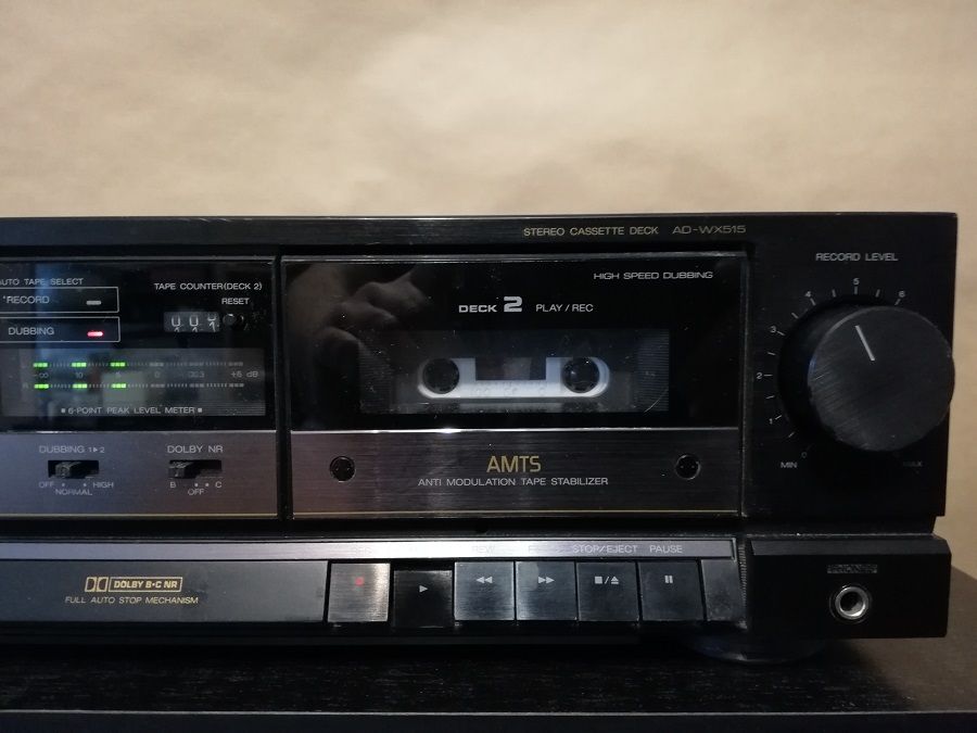 Stereo Double Casette Deck AIWA AD-WX515Z - Japan/Vintage/Perfect