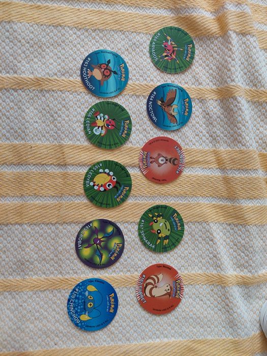 Colectie tazos pokemon