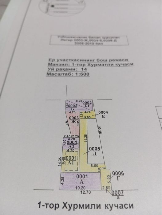 Юнусобод туманда уй сотилади, 3 сотка, 5 та хона