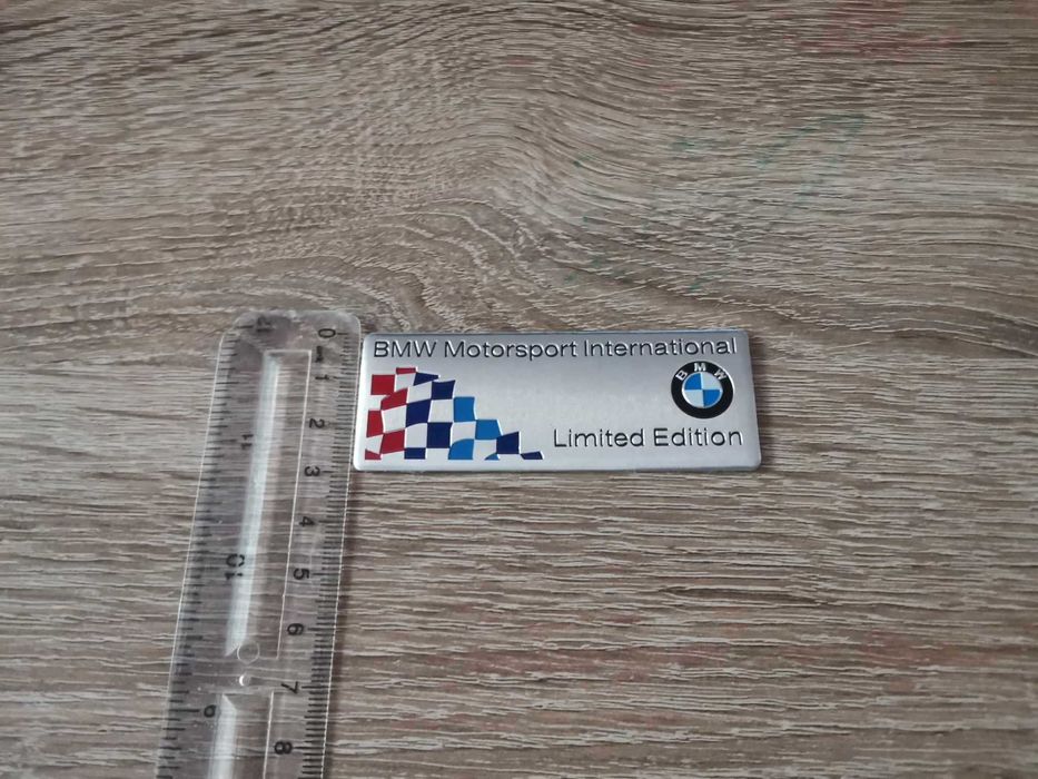 сребрист стикер BMW Motorsport International лого