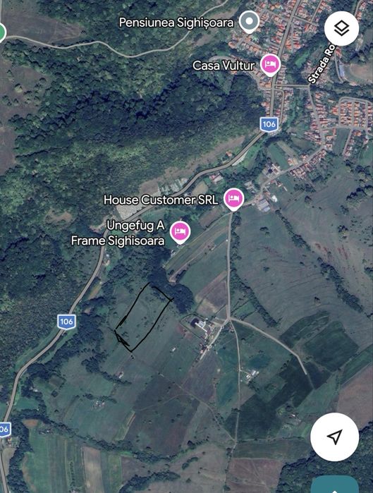Teren in Sighisoara zona Angofa