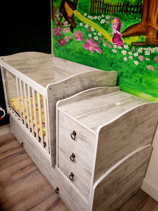 Детска кошара детско легло с матрак, 90 евро