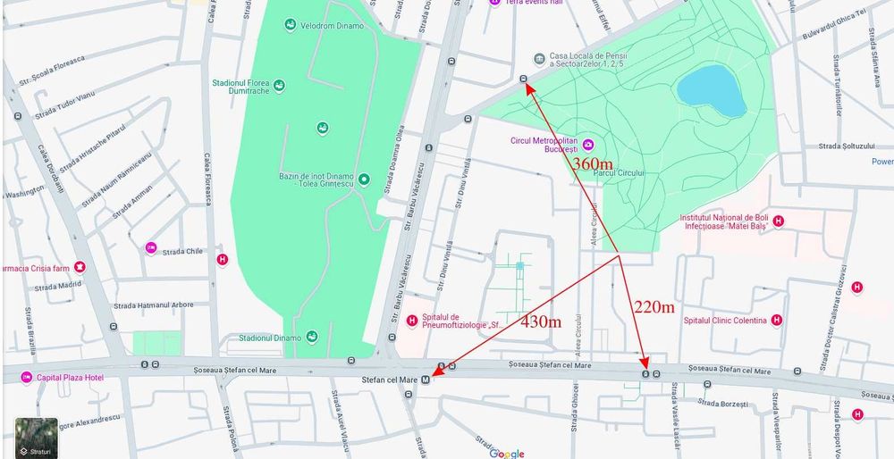 3 camere | Parcul Circului | Vedere directa catre parc