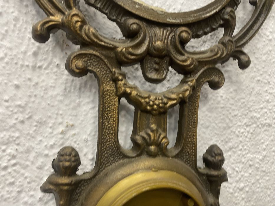 Френска барокова рамка от масивен месинг