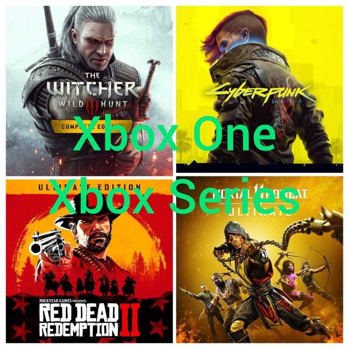Лицензионные игры как постоянно для Xbox Series One