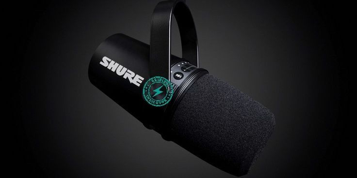 New!!! SHURE MV7 XLR - Микрофон для подкастов и интервью, профессиона