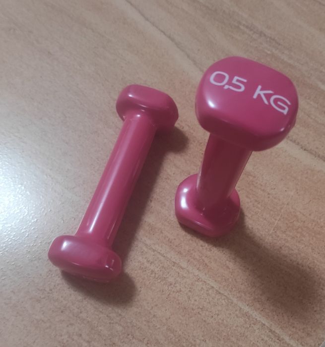 Gantere roz 0,5 kg