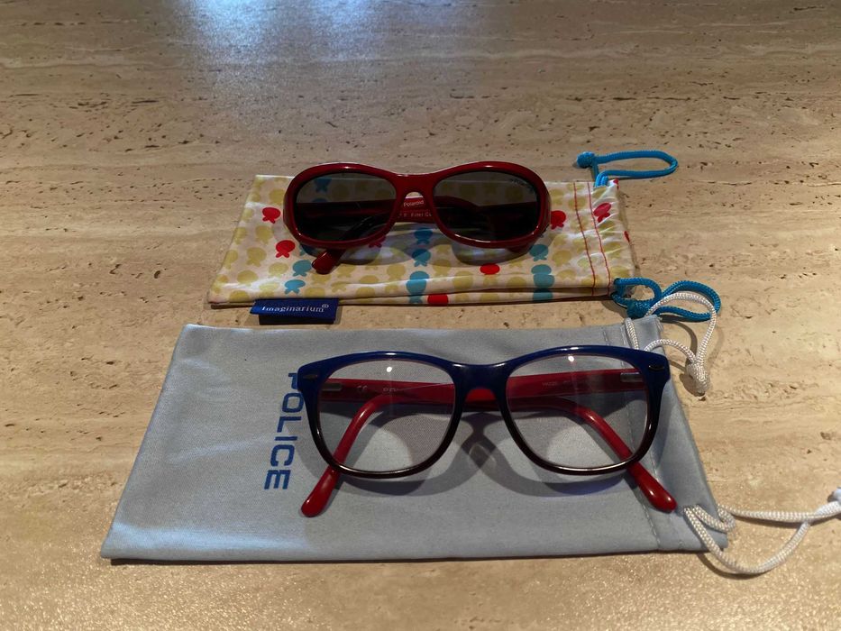 Ochelari pt. copii de vedere POLICE, de soare POLAROID - Originali