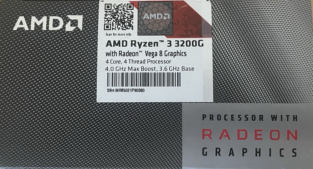 Ryzen 3 3200g fără cooler