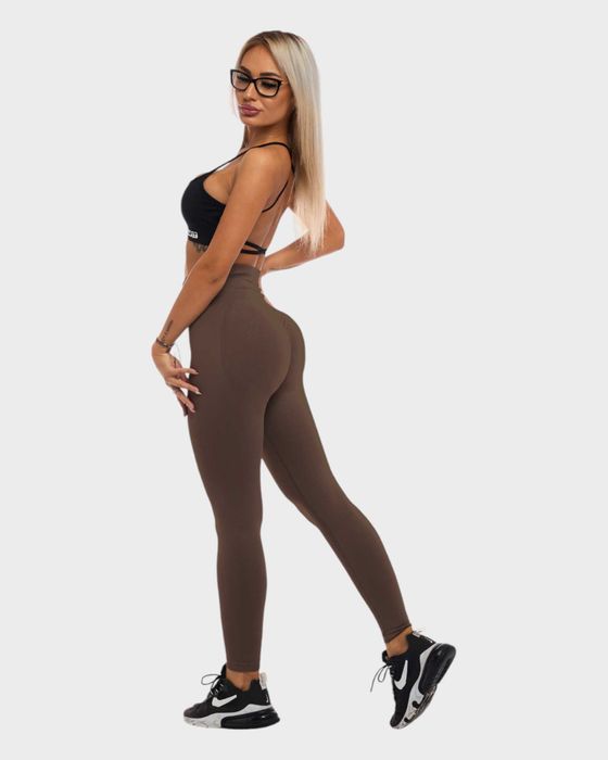 Тренировъчен Клин с Висока Талия - Scrunch Bum, от XS до XL, в 6 цвята