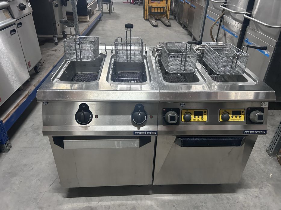 Baterie prajire  / friteuza 4 cuve Metos