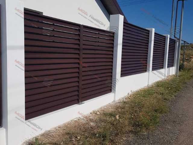 Забор жалюзи еврозабор