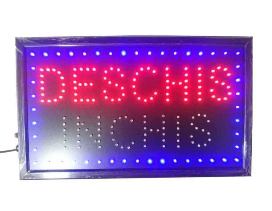 Panou reclama cu leduri Bar Cafe Farmacie Exchange Non-Stop Cosmetica