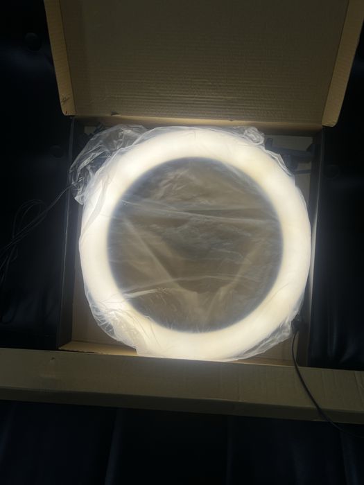 Селфи Лампа RGB 36см + штатив 2м