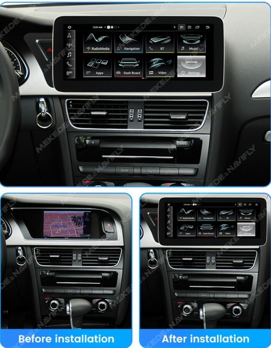 Navigatie Android cu ecran 10,25'' pt. AUDI A4 B8, A5, S5, (2009-2017)