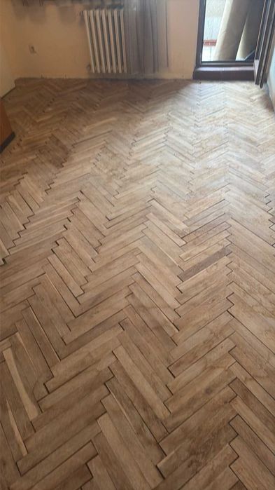 Естестевен паркет - 25 кв. м., 16 чувала