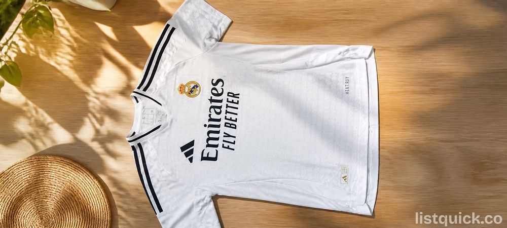 Real Madrid Adidas Heat.Rdy Home Football Jersey