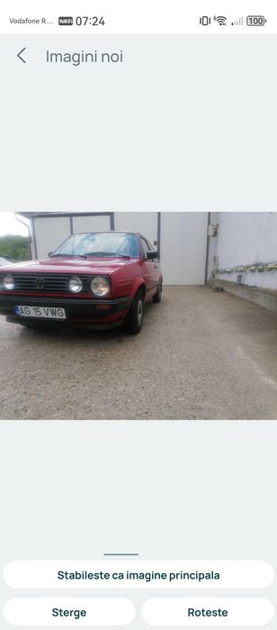 Vând vw golf 2, 1.6D